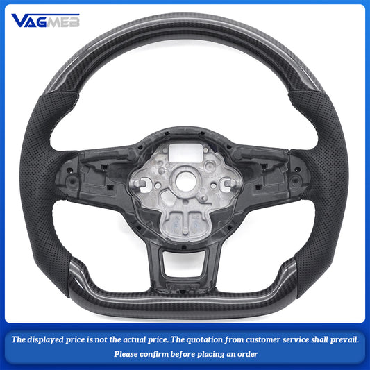 For VW Golf MK7 MK7.5 GTI GTD GTE R 2013-2020 Polo GTI Tiguan Passat steering wheel