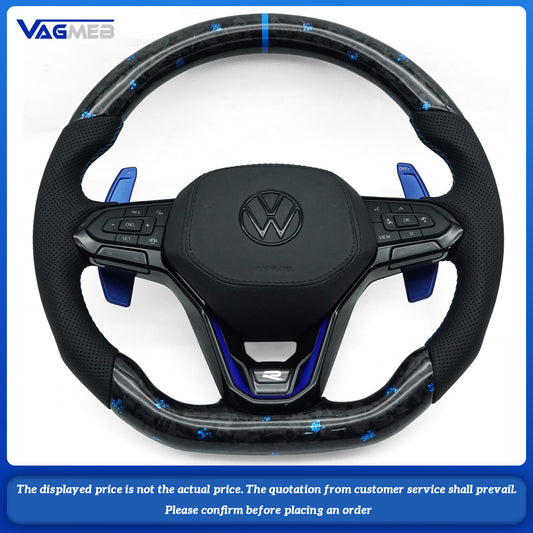 For VW Golf 7 7.5 GTI GTD GTE R 2013-2020 Polo GTI Tiguan Passat steering wheel