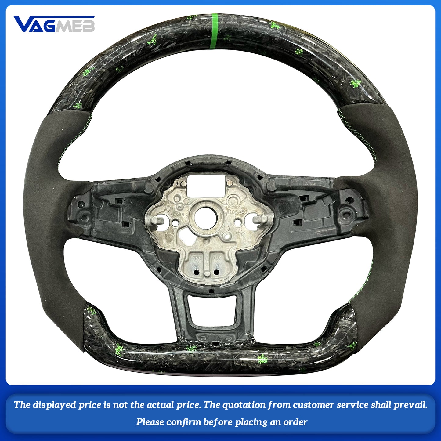 For VW Golf MK7 MK7.5 GTI GTD GTE R 2013-2020 Polo GTI Tiguan Passat steering wheel
