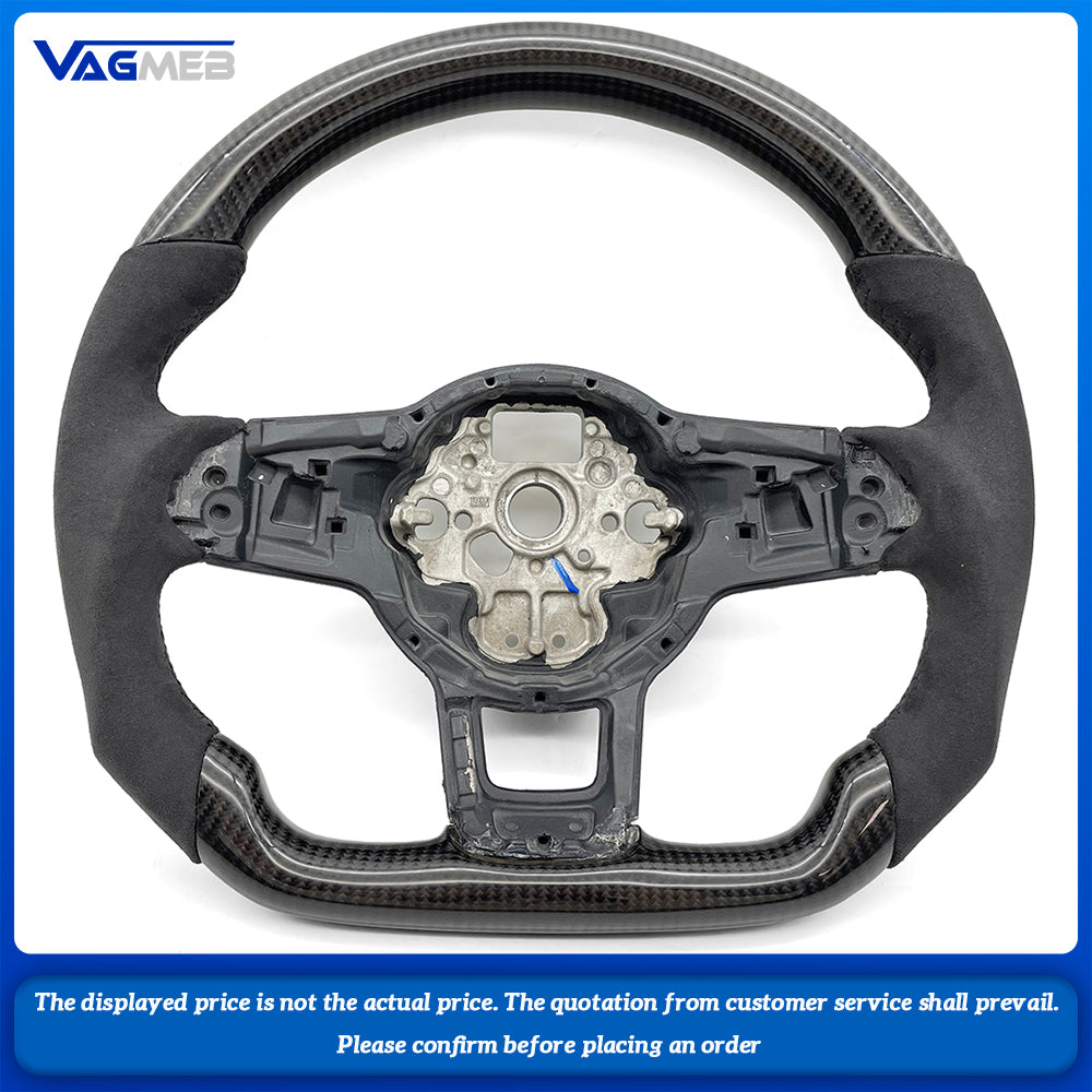 For VW Golf MK7 MK7.5 GTI GTD GTE R 2013-2020 Polo GTI Tiguan Passat steering wheel