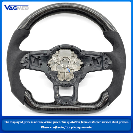 For VW Golf MK7 MK7.5 GTI GTD GTE R 2013-2020 Polo GTI Tiguan Passat steering wheel