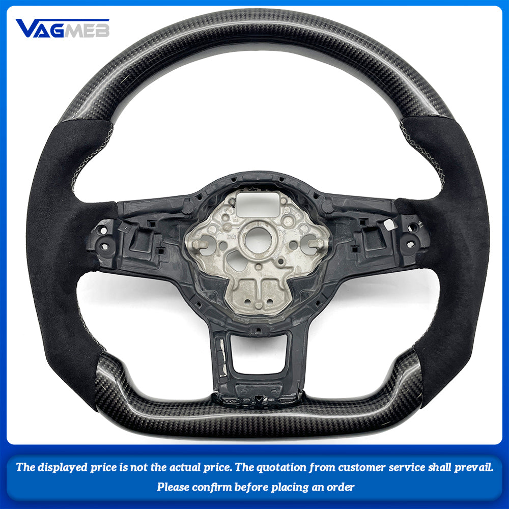 For VW Golf MK7 MK7.5 GTI GTD GTE R 2013-2020 Polo GTI Tiguan Passat steering wheel