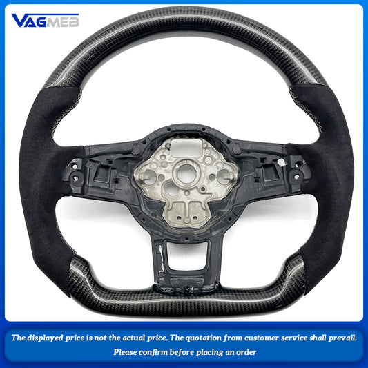 For VW Golf MK7 MK7.5 GTI GTD GTE R 2013-2020 Polo GTI Tiguan Passat steering wheel