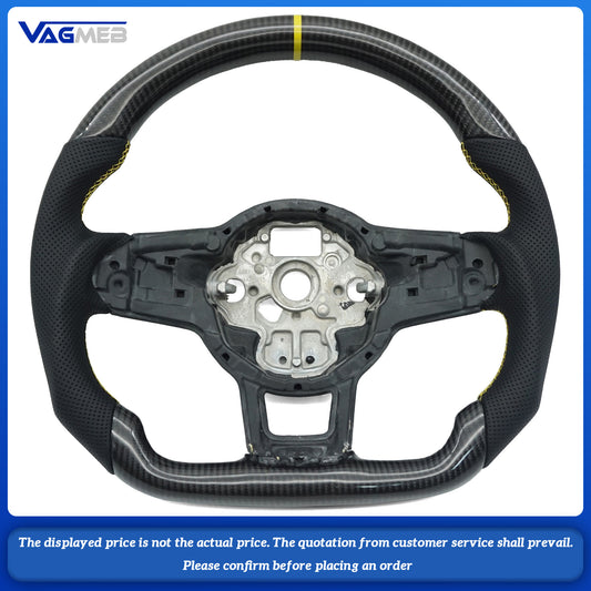 For VW Golf MK7 MK7.5 GTI GTD GTE R 2013-2020 Polo GTI Tiguan Passat steering wheel
