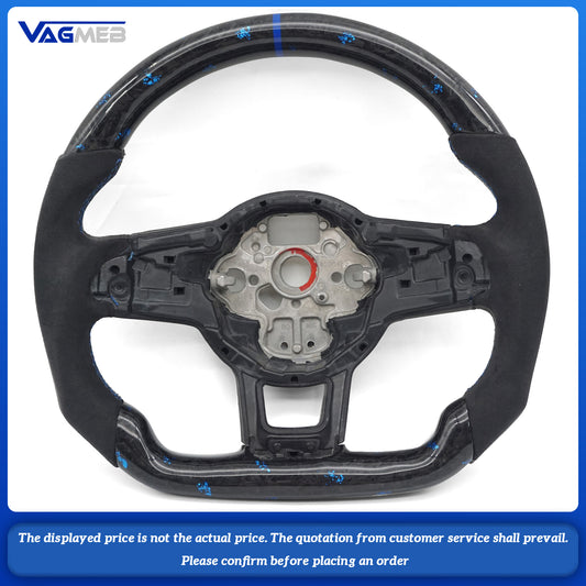 For VW Golf MK7 MK7.5 GTI GTD GTE R 2013-2020 Polo GTI Tiguan Passat steering wheel