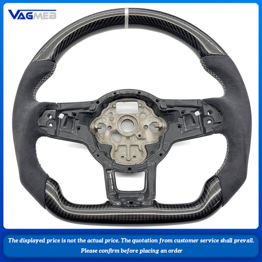 For VW Golf MK7 MK7.5 GTI GTD GTE R 2013-2020 Polo GTI Tiguan Passat steering wheel