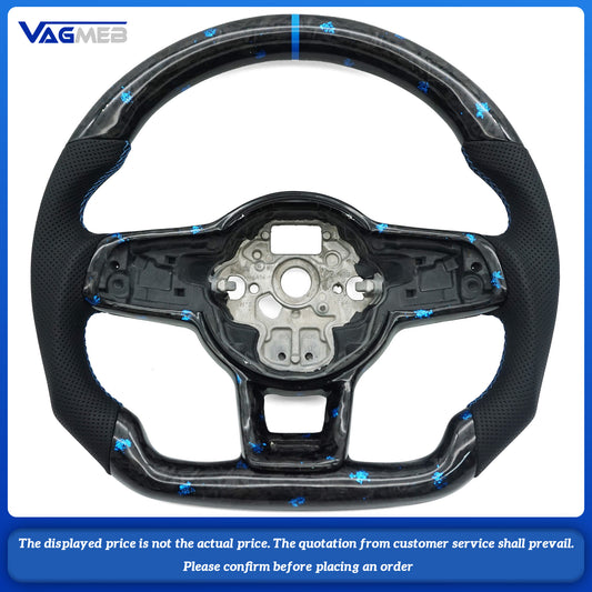 For VW Golf MK7 MK7.5 GTI GTD GTE R 2013-2020 Polo GTI Tiguan Passat steering wheel