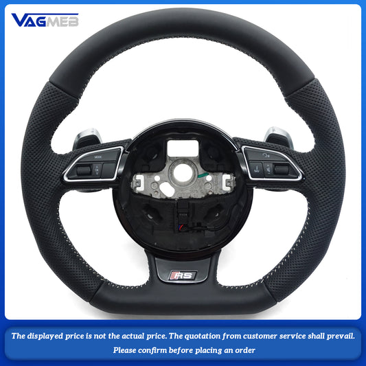 For Audi RS LOGO A4B8 Steering Wheel