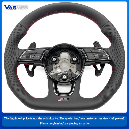 For Audi S/RS/Sline logo A4B9 steering wheel