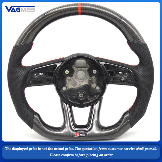 For Audi S/RS/Sline logo A4B9 steering wheel