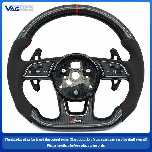 For Audi S/RS/Sline logo A4B9 steering wheel