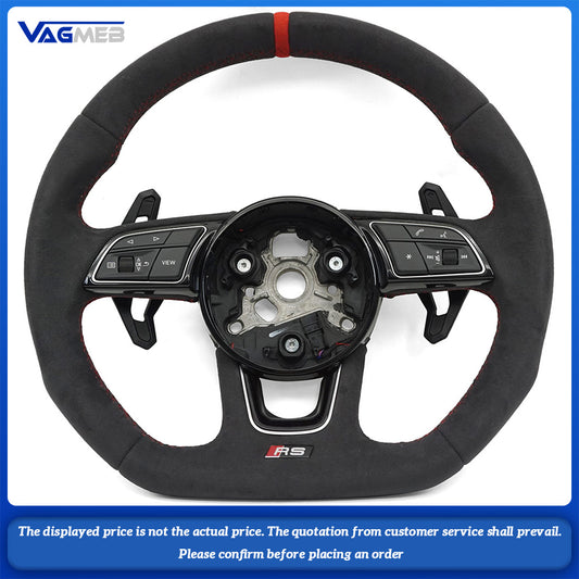 For Audi S/RS/Sline logo A4B9 steering wheel