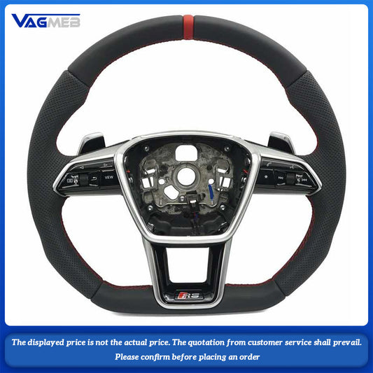 For Audi S/RS/Sline LOGO  A6C8 Steering Wheel