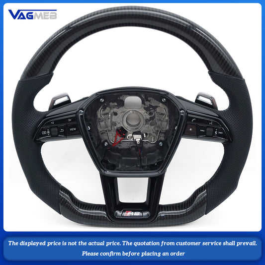 For Audi S/RS/Sline LOGO  A6C8 Steering Wheel