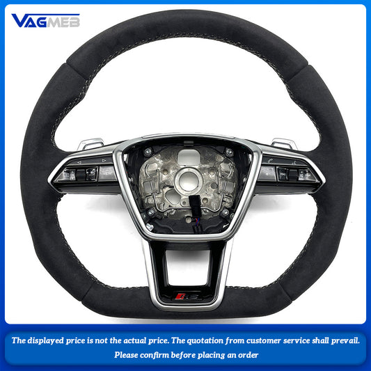 For Audi S/RS/Sline LOGO  A6C8  Steering Wheel