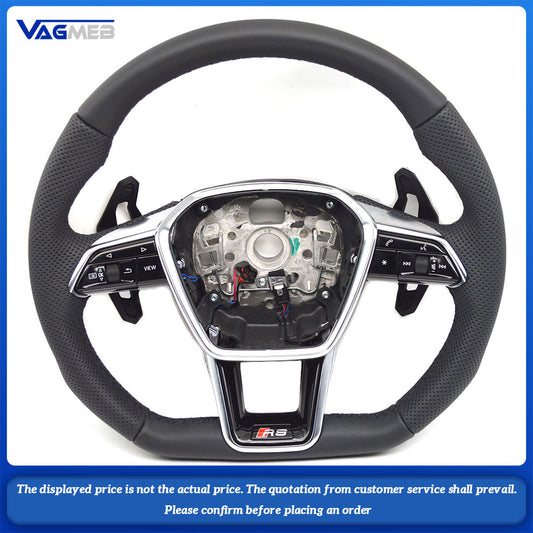 For Audi S/RS/Sline LOGO  A6C8 Steering Wheel