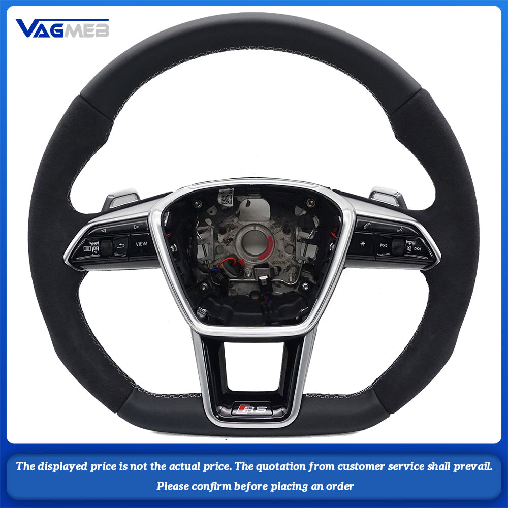For Audi S/RS/Sline LOGO  A6C8 Steering Wheel