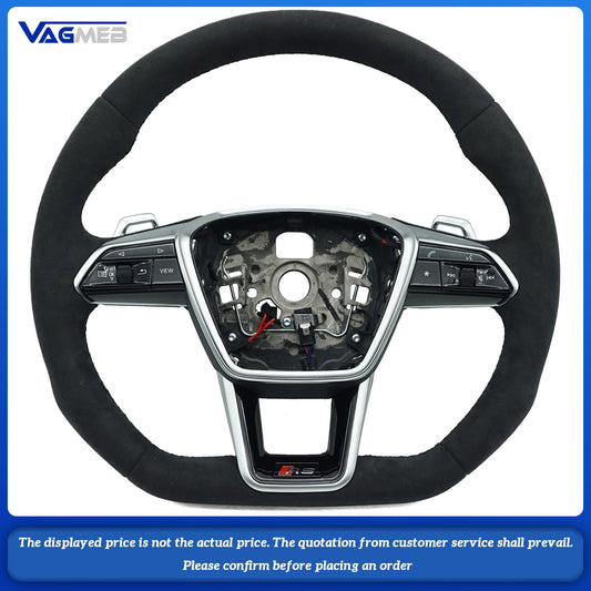 For Audi S/RS/Sline LOGO  A6C8 Heating Steering Wheel