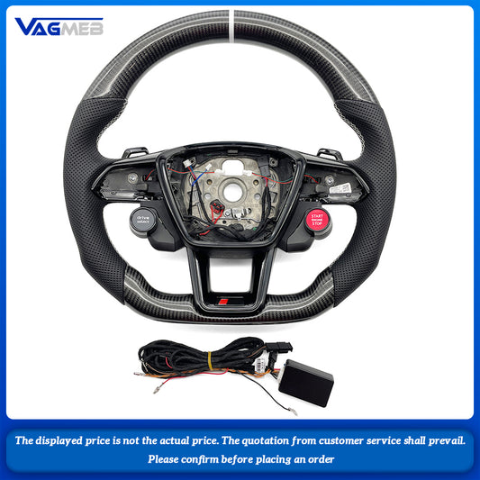 For Audi S/RS/Sline LOGO  A6C8 Heating Steering Wheel
