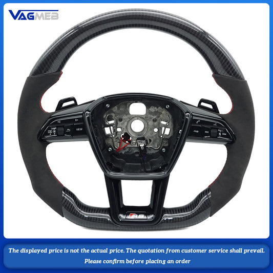 For Audi S/RS/Sline LOGO  A6C8 Heating Steering Wheel
