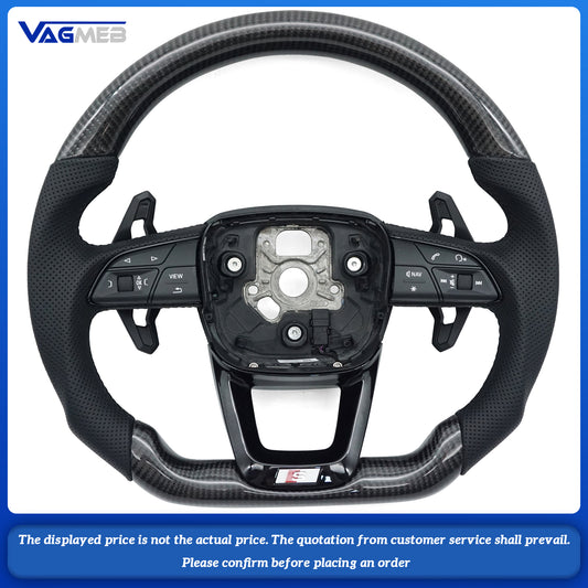 For Audi S/RS/Sline Q3 Q5 Q7 Q8 Steering Wheel