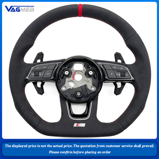 For Audi S/RS/Sline logo A4B9 steering wheel