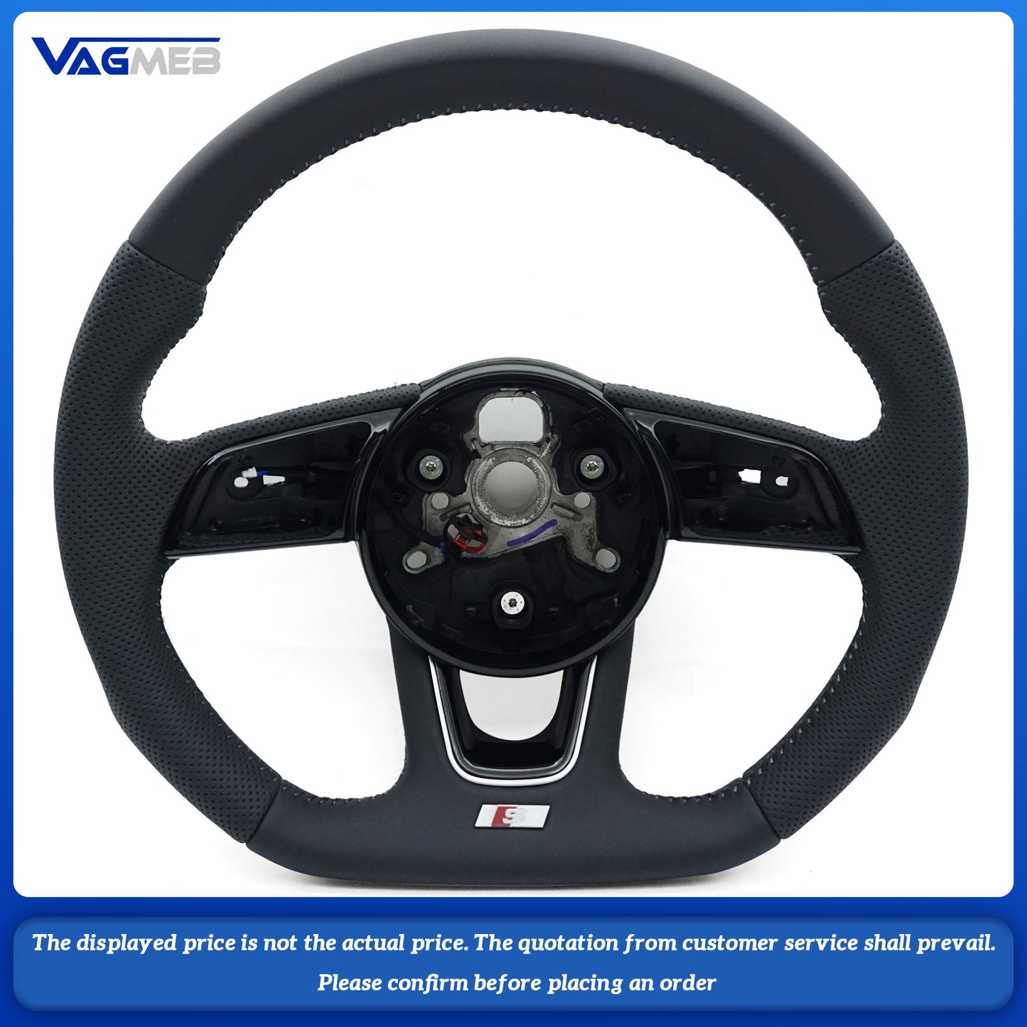 For Audi S LOGO A4B8 Heating Steering Wheel