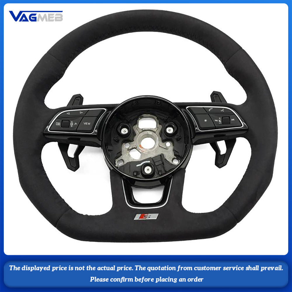 For Audi S/RS/Sline logo A4B9 steering wheel