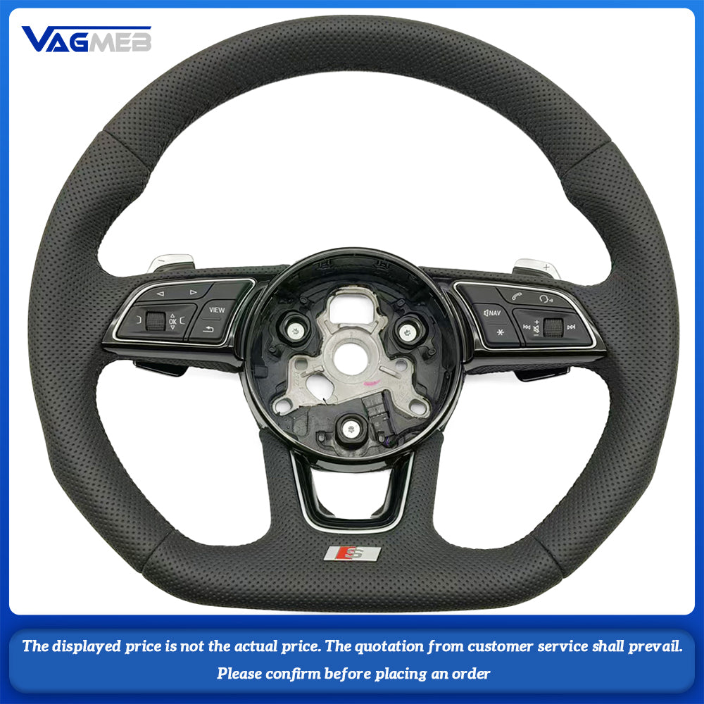 For Audi S/RS/Sline logo A4B9 steering wheel