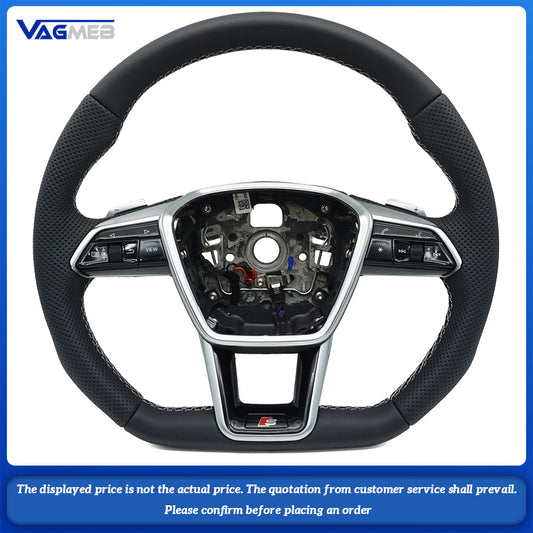 For Audi S/RS/Sline LOGO  A6C8 Heating Steering Wheel