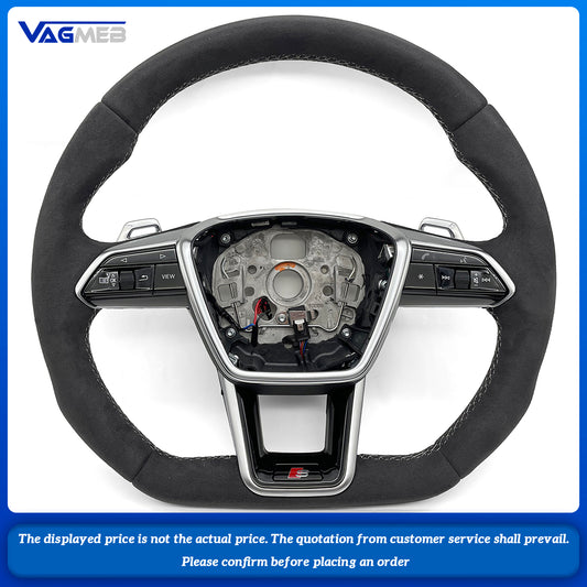 For Audi S/RS/Sline LOGO  A6C8 Heating Steering Wheel