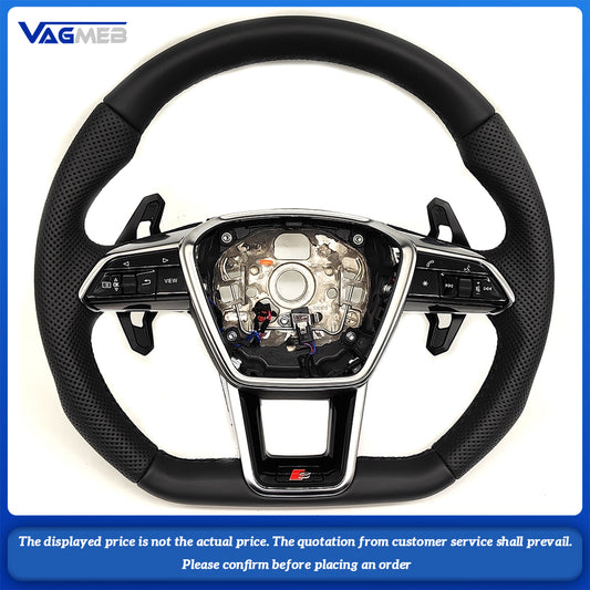 For Audi S/RS/Sline LOGO  A6C8 Steering Wheel
