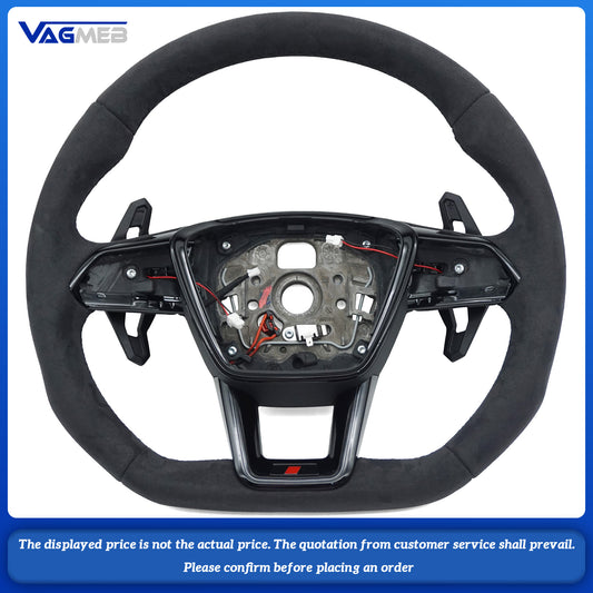 For Audi S/RS/Sline LOGO  A6C8 Heating Steering Wheel
