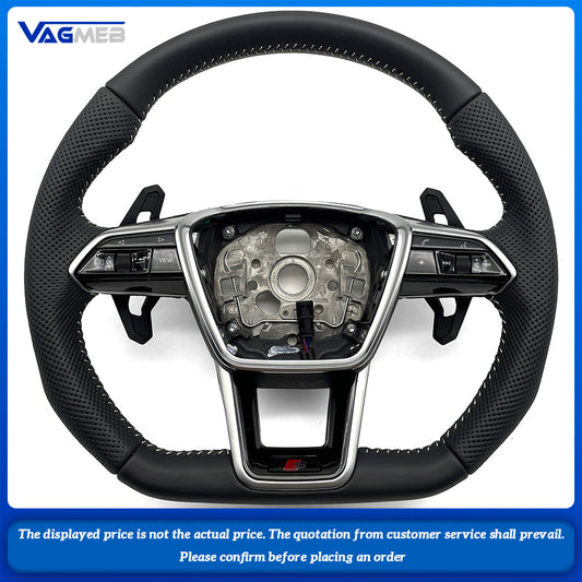 For Audi S/RS/Sline LOGO  A6C8 Steering Wheel