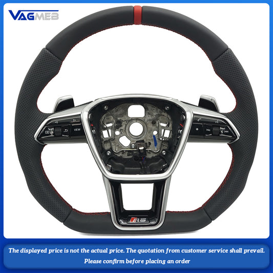 For Audi S/RS/Sline LOGO  A6C8 Steering Wheel