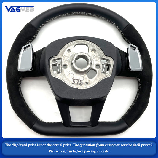 For Audi S/RS/Sline LOGO A6C8 Steering Wheel