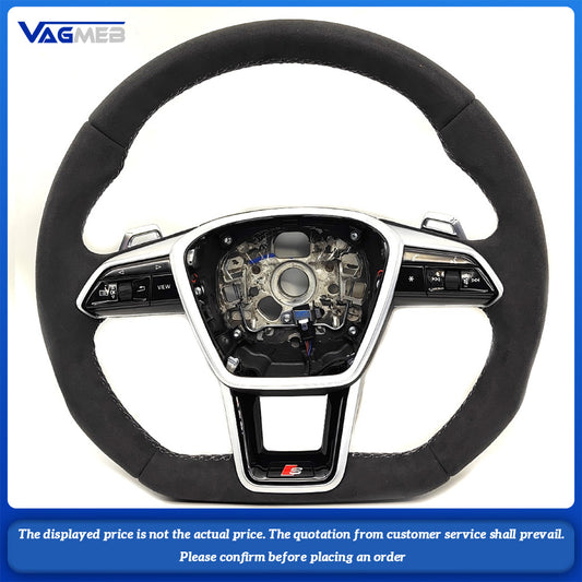 For Audi S/RS/Sline LOGO A6C8 Steering Wheel