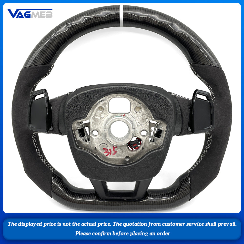 For Audi S/RS/Sline LOGO  A6C8 Heating Steering Wheel