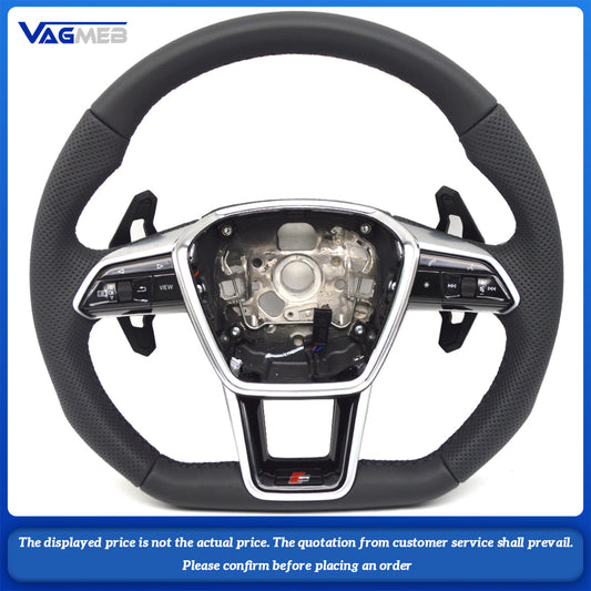 For Audi S/RS/Sline LOGO  A6C8 Steering Wheel