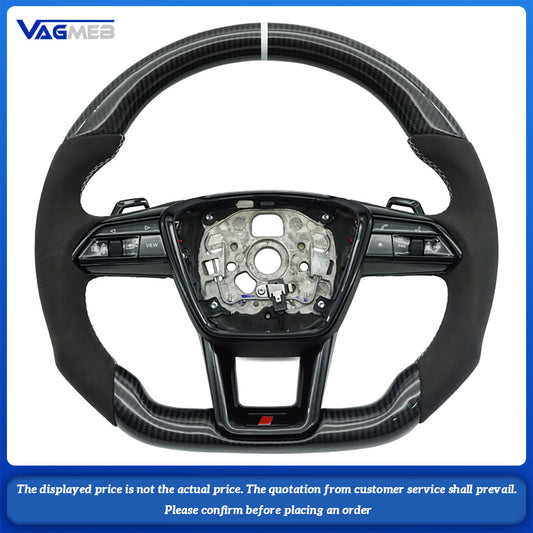 For Audi S/RS/Sline LOGO A6C8 Steering Wheel