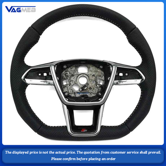 For Audi S/RS/Sline LOGO A6C8 Steering Wheel
