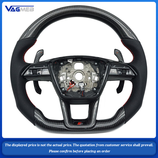 For Audi S/RS/Sline LOGO  A6C8 Heating Steering Wheel