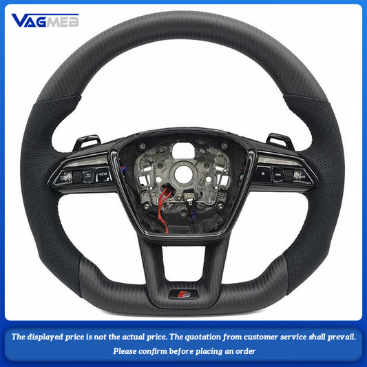 For Audi S/RS/Sline LOGO A6C8 Heating Steering Wheel