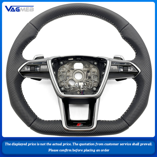 For Audi S/RS/Sline LOGO A6C8 Steering Wheel