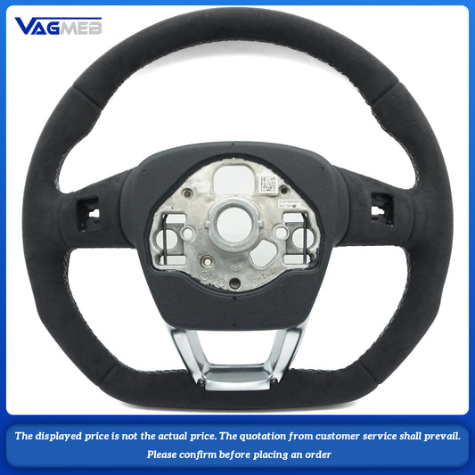 For Audi S RS Sline logo s3 Q3 Q5 Q7 Q8 RSQ3 RSQ5 RSQ7 RSQ8  steering wheel