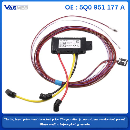 Car Security Ultrasonic interior monitoring Alarm Siren Speaker Horn For Audi A3 8V VW Golf 7 5Q0 951 177A