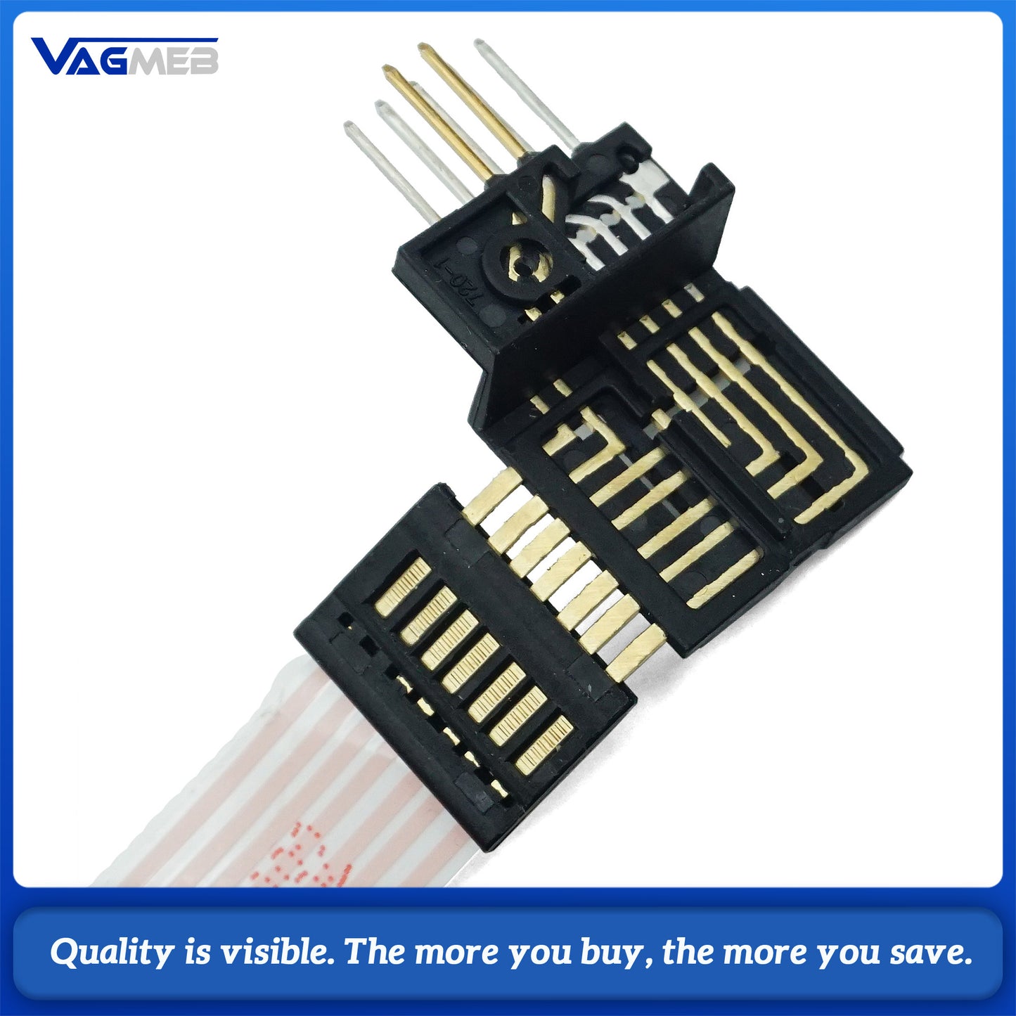 Steering Wheel Clockspring Ribbon Cable 5Q0 953 549D for VW Audi Skoda Seat MQB Platform  Airbag Squib Wiring Harness Replacement