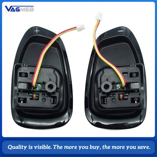 Suitable For Audi A4 B8 A6 C7 A3 8V multifunction steering wheel, volume control switch button, multifunction button, shift padd