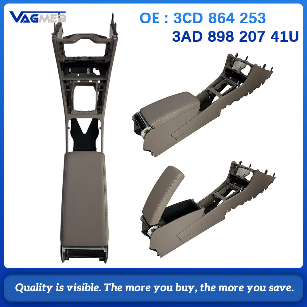 Center Console Armrest Car Auto Spare Parts For VW Passat B8 3CD 864 253 3AD 898 207 41U