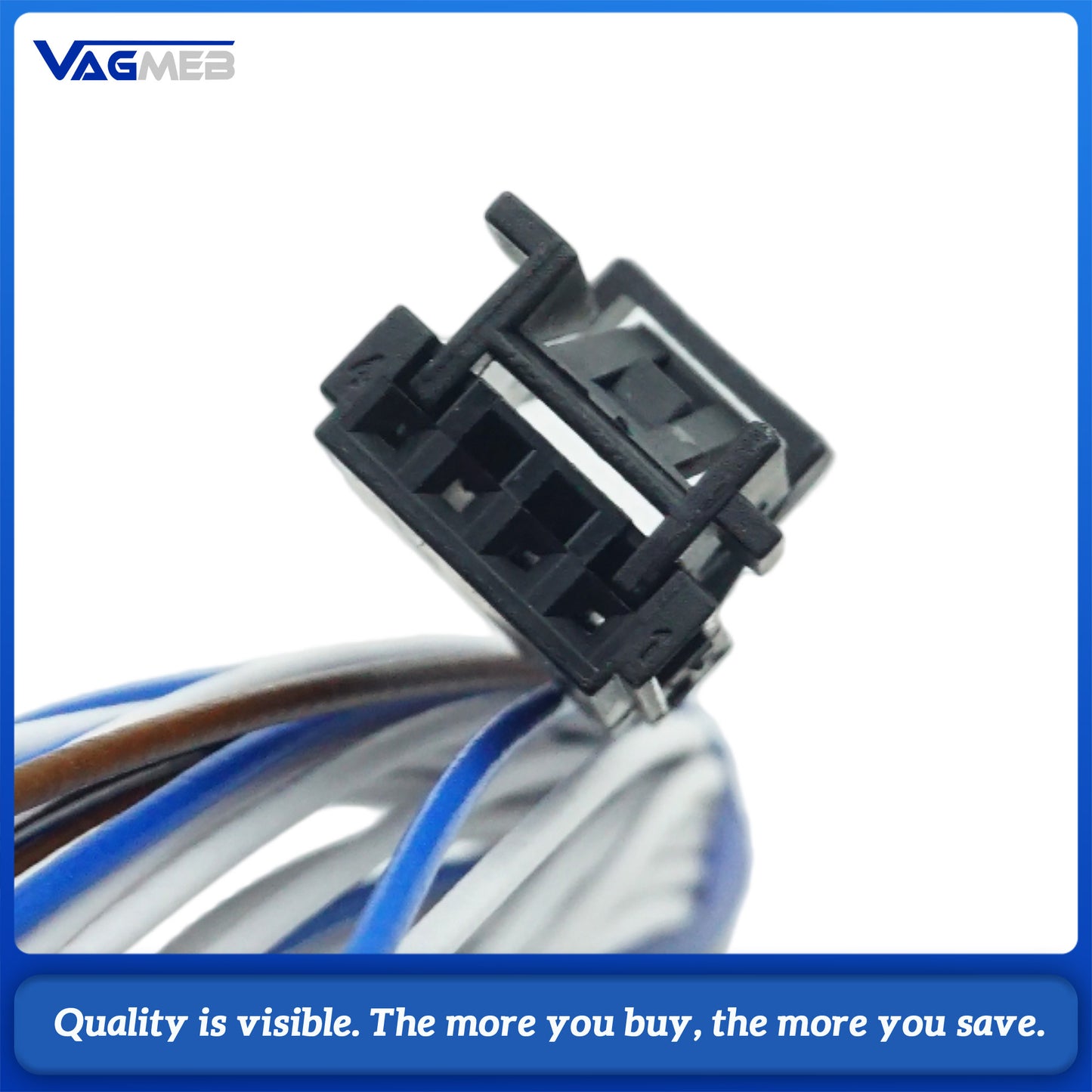 For the rearview camera cable of the MQB low version, the cable for the trunk base interface. Trackless design. Cable length: 9 meters.